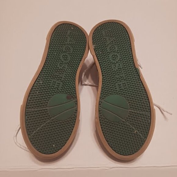 Women´s Lacoste L002 222 4 SFA Leather and Suede Colour-Pop Sneakers, Sz 6, used - Picture 10 of 12